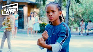 The Karate Kid Dre Faces Bullies JADEN SMITH SCENE [upl. by Aya]