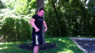 Arm Swings Exercise  Old School Dynamic Stretching Warm Ups [upl. by Armallas829]