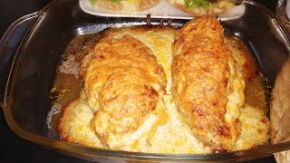 Escalope farcie au fromage 🧀ramadan France Algerie recette 🌙شرايح لحم دجاج بالجبن روعة [upl. by Ecargyram]