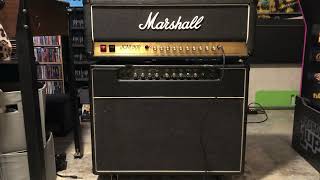 Marshall JCM 900 4100 High Gain Room Tone Demo [upl. by Ylrebmik]