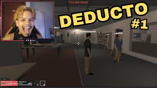 DEDUCTO 1  Parkour com lava e investigação de baixa qualidade 😂 [upl. by Gintz952]