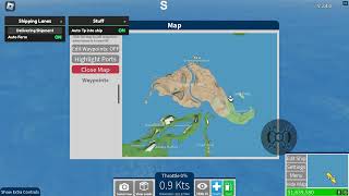 working  5424Shipping lanes auto farm script [upl. by Nodnorb]