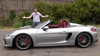 The Porsche Boxster Spyder Is a Brilliant Underrated Sports Car [upl. by Korff729]