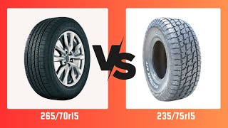 Tire Size 26570r15 vs 23575r15 [upl. by Austina850]