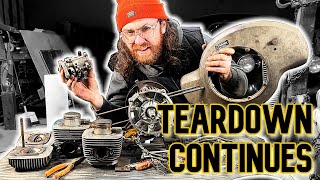 SkiDoo Super Olympique 370 Rotax Engine TEARDOWN Part 2 [upl. by Semele]