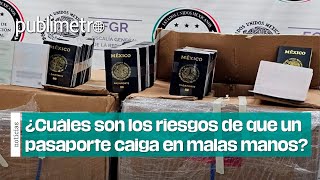 ¿Cuáles son los riesgos de que un pasaporte caiga en manos criminales [upl. by Thorny181]