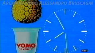 Segnale orario RaiUno YOMO 12 13 gennaio 1987 [upl. by Ecinnaj]