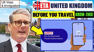 NEW Electronic Travel AUTHORISATION for UK  All You Need To Know [upl. by Lesh]