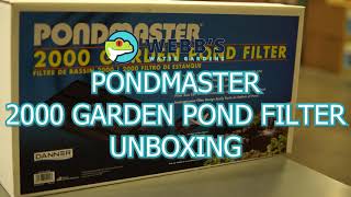 Unboxing the Pondmaster 2000 Garden Pond Filter [upl. by Etnomal902]