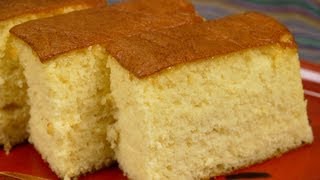 The Best Castella Recipe Moist and Gooey Kasutera Sponge Cake  Cooking with Dog [upl. by Linnell660]