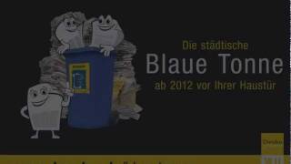 Die Blaue Tonne der Landeshauptstadt Dresden [upl. by Arehsat]