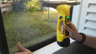 Testing out the Karcher WV5 Premium Plus Window Vacuum [upl. by Au524]