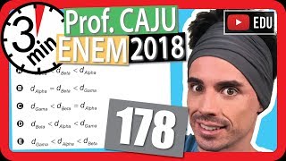 🏃ENEM 2018 🎯 RAPIDINHA Questão 178  Velocidade Média [upl. by Lugar]