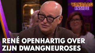 René openhartig over dwangneuroses Ik heb een paar klappen van de molen gehad  VANDAAG INSIDE [upl. by Ahsinad]