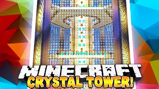 Minecraft Puzzle Map  THE CRYSTAL TOWER  wPreston amp Lachlan [upl. by Showker]