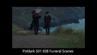 Poldark S01 E08 Funeral Scenes 2015 [upl. by Akili]