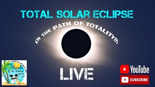 TOTAL SOLAR ECLIPSE PATH OF TOTALITY LIVE live solareclipse pathoftotality ohio [upl. by Ethbun718]