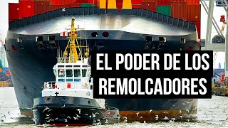 Cómo remolcadores diminutos mueven barcos enormes [upl. by Salome]