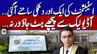 Justice Babar Sattar Ko Establishment Ki Dhamki  Audio Leak Case Se Peeche Hat Jao Warna [upl. by Tcideneb]