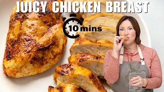 Air Fryer Chicken Breast  How to make the best chicken breast in the Air Fryer [upl. by Koa]