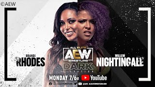 Brandi Rhodes vs Willow Nightingale  Singles Match  AEW Dark Elevation 47  WWE 2K19 [upl. by Libre]