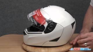 How To Change A Caberg Modus Visor [upl. by Jowett]