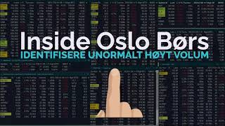 Inside Oslo Børs  Unormalt Høyt Volum  Tirsdag 12 mars [upl. by Otreblanauj]