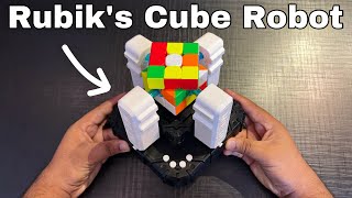 This Robot Can Solve Your Rubik’s Cube “MoYu Robot” [upl. by Ahsoem]