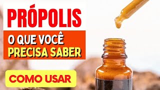 USE PRÓPOLIS ASSIM Farmácia Natural  O que você PRECISA SABER [upl. by Marcelle]