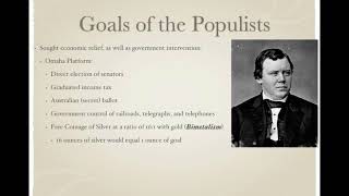 US Regents Review Video 27 The People’s Populist Party [upl. by Matland199]