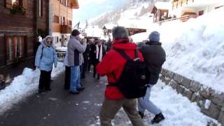 Carnaval des Tschäggättä dans le Lötschental HautValais Suisse [upl. by Warder]