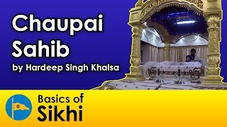 Chaupai Sahib for Jagraj Singh amp Family  by Hardeep Singh Khalsa [upl. by Chane]