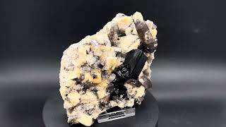 Phenakite from Stiepelmann mine Namibia 105x10x4cmour instaweloveminerals [upl. by Welby]