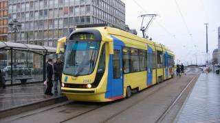 Trams in Brussel  Bruxelles STIB MIVB  T2000 [upl. by Yorztif86]