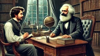 ENTREVISTA a KARL MARX sobre LA COMUNA y LA INTERNACIONAL 1871 [upl. by Frasch]