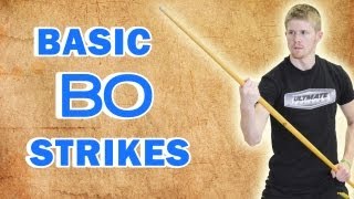 The Complete Beginners Guide to Bo Staff Basic Strikes [upl. by Seidler]