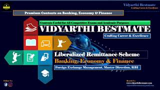 Liberalized Remittance Scheme LRS I Master Directions I RBI [upl. by Lenzi]