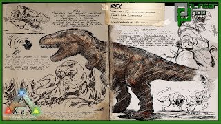 Ark Basics Tyrannosaurus Rex  AND HOW TO PREP FOR BOSS FIGHTS [upl. by Yann]