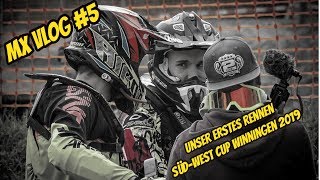 MX VLOG 5  Unser erstes Rennen  SüdWest Cup beim MSF Winningen  25052019 [upl. by Nasah]