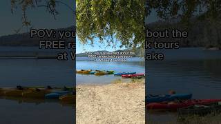 Take a Rangerled Kayak Tour in Redding California shorts travel [upl. by Asille]