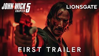 JOHN WICK  Chapter 5  First Trailer  Keanu Reeves amp Lionsgate 2025 [upl. by Suvart]