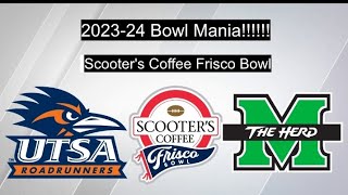 2023 Scooters Coffee Frisco Bowl PreviewWho Will Win Marshall Or UTSA cfb [upl. by Enetsuj]