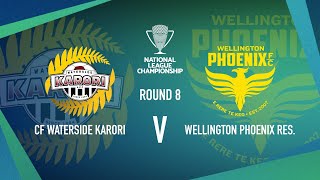 HIGHLIGHTS CF Waterside Karori vs Wellington Phoenix Reserves  National League Championship [upl. by Akimehs]