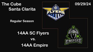 14AA SC Flyers vs 14AA Empire 092924 [upl. by Belvia466]