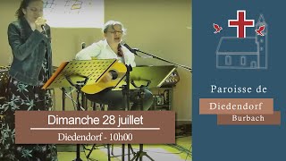 Paroisse de BurbachDiedendorf  Dimanche 28 juillet 2024 [upl. by Eceinert]