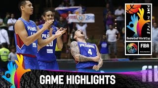 Senegal v Philippines  Game Highlights  Group B  2014 FIBA Basketball World Cup [upl. by Elam]