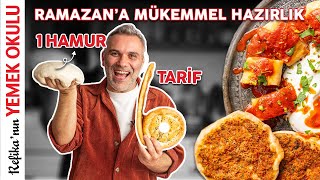 Ramazana Hazırlık🤩  Şimdi Yap Buzluğa At Kolayca Pişir  Pide Lahmacun Mantı Dürüm Tarifi [upl. by Baptiste]