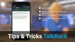 Tips amp Tricks  Android TalkBack [upl. by Lhary]