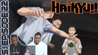 OIKAWA TRIED TO SLAP KAGEYAMA  Haikyu Season 1 Episode 22  Reaction [upl. by Yengac]