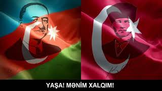 YAŞA MƏNİM XALQIM  karaoke söz Zivər Ağayeva [upl. by Nyrroc215]